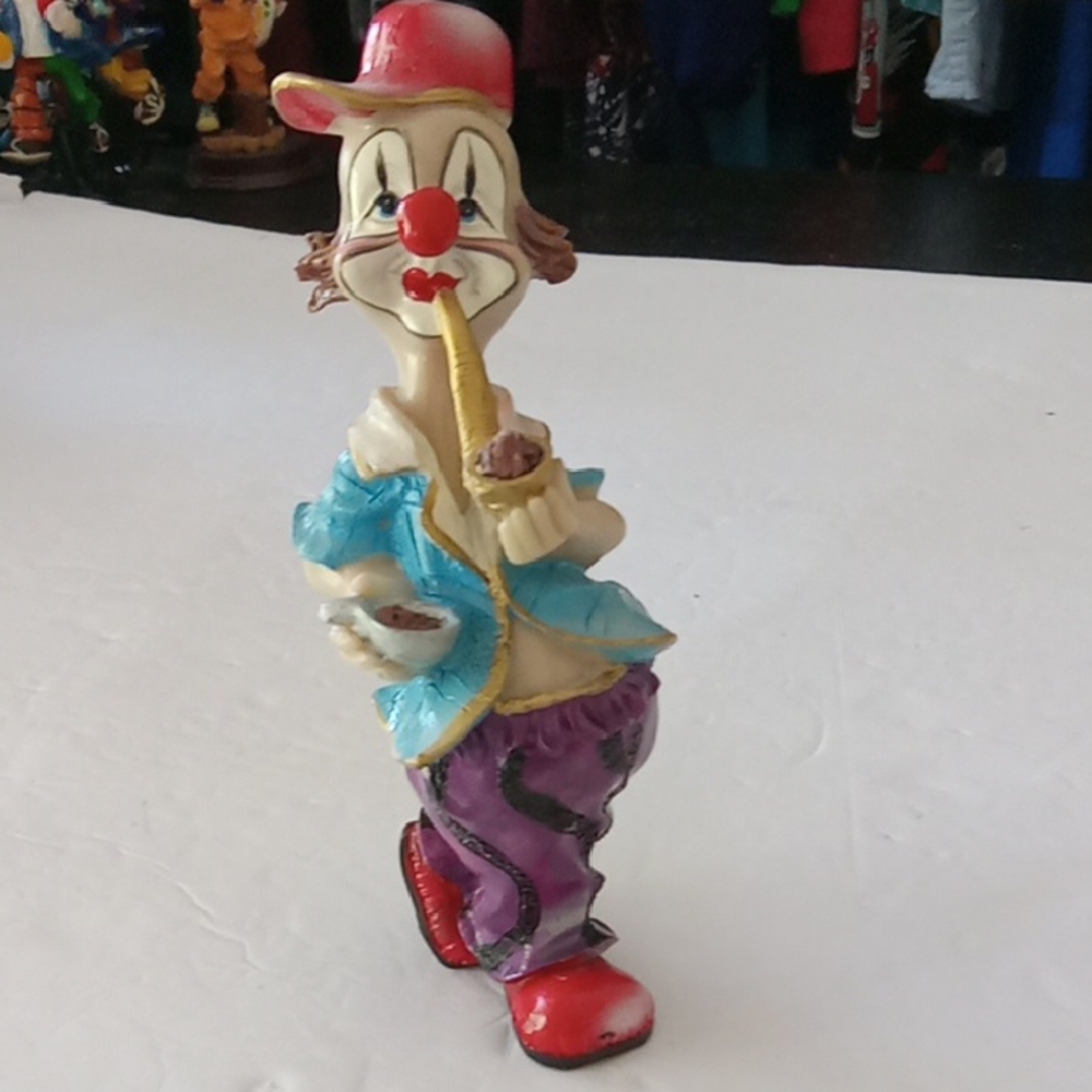 Colorful Clown Figurine